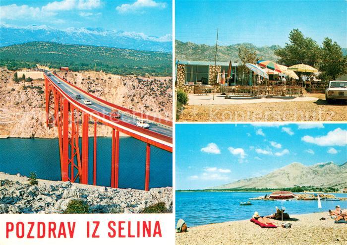 Selina Croatia Panorama Autobahnbruecke Cafe Terrasse Strand