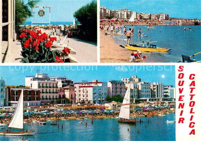 Cattolica  Provincia Rimini IT Promenade Strandpartien