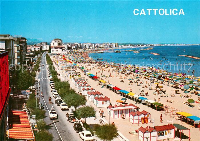 Cattolica  Provincia Rimini IT Lungomare e spiaggia