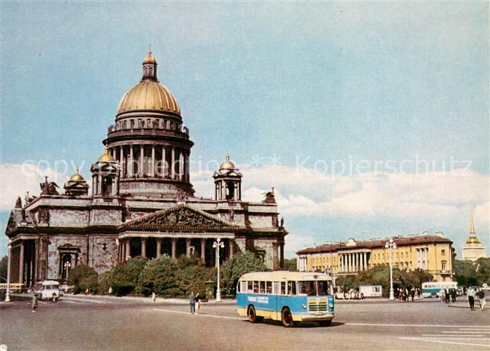 Leningrad St Petersburg Isaak Platz Das Museum Isaak Kathedrale