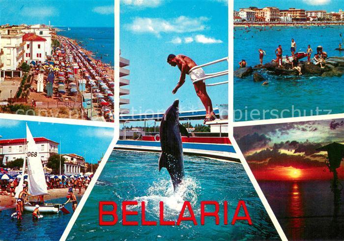 Bellaria Rimini IT Strandpartien Delphinarium