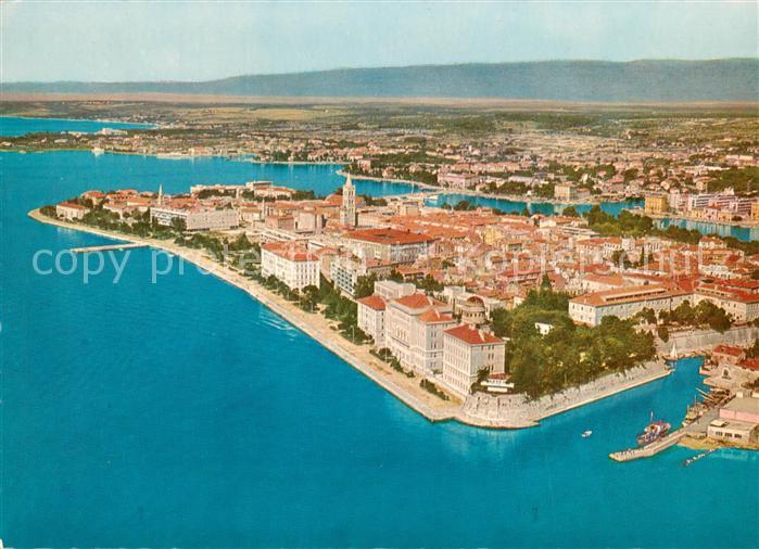 Zadar Zadra Zara Fliegeraufnahme