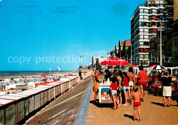 Westende Strand Promenade