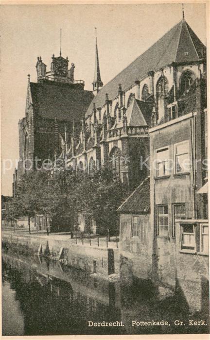 Dordrecht NL Pottenkade Grote Kerk
