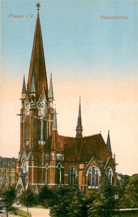 Plauen  Vogtland Pauluskirche