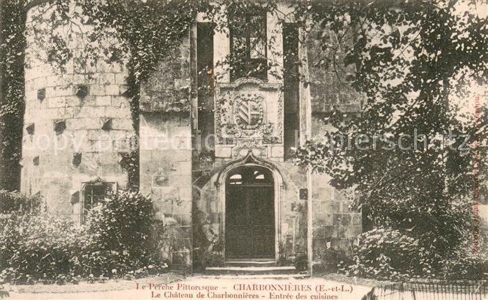 Charbonnieres d Eure-et-Loir Le Chateau de Charbonnieres Entree des cuisines