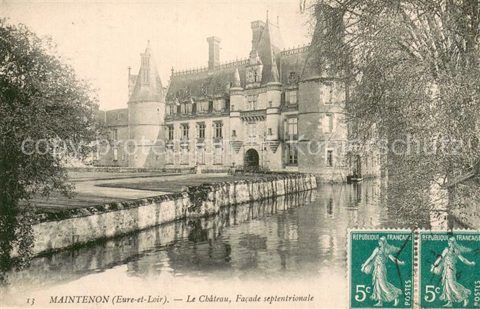 Maintenon 28 Le Chateau Facade septentrionale