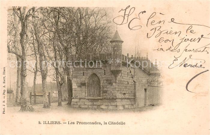 Illiers-Combray 28 Eure-et-Loir Les Promenades la Citadelle
