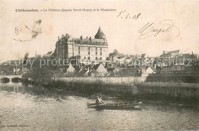 Chateaudun 28 Eure-et-Loir Le Chateau et la Madeleine