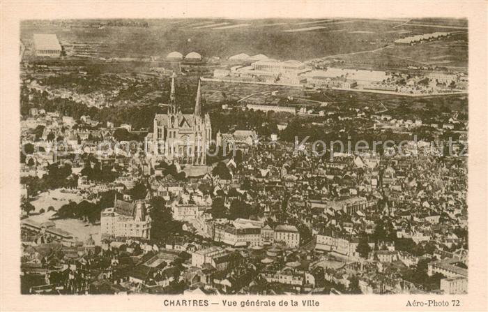 Chartres 28 Vue generale de la Ville