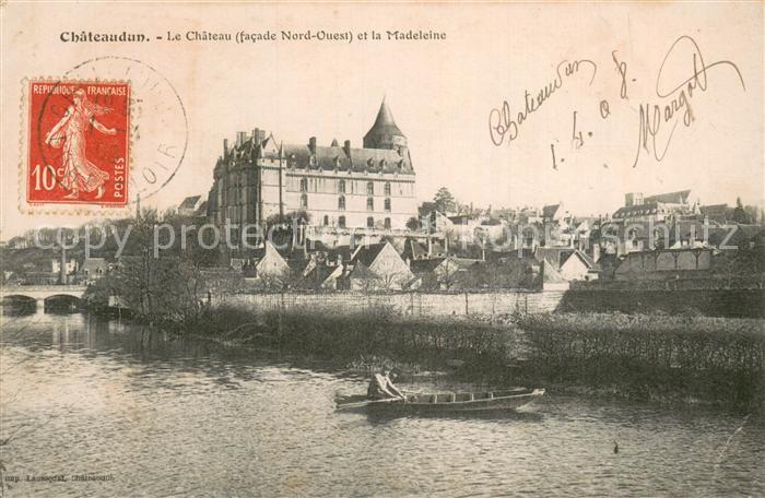 Chateaudun 28 Eure-et-Loir Le Chateau et la Madeleine