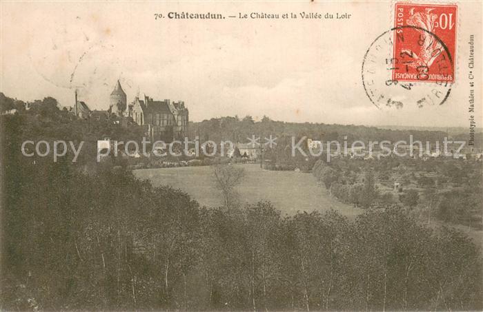 Chateaudun 28 Eure-et-Loir Le Chateau et la Vallee du Loir