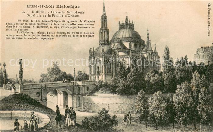 Dreux 28 Chapelle Saint Louis Sepulture de la Famille d Orleans