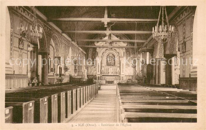 Ige 61 Orne Interieur de l'Eglise