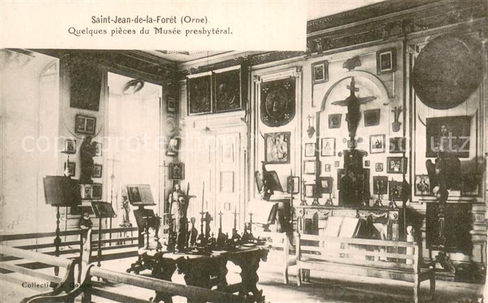 Saint-Jean-de-la-Foret Quelques pieces du Musee presbyteral
