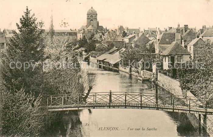 Alencon 61 Vue sur la Sarthe