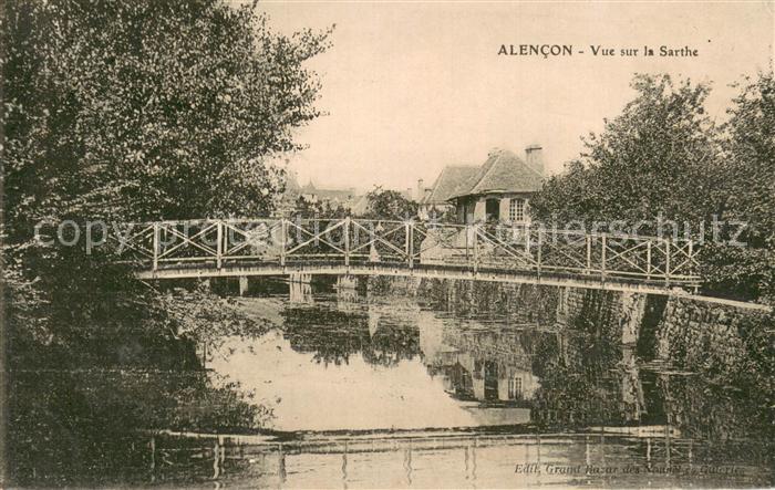Alencon 61 Vue sur la Sarthe