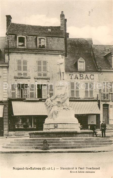 Nogent-le-Rotrou Monument a Paul Deschanel