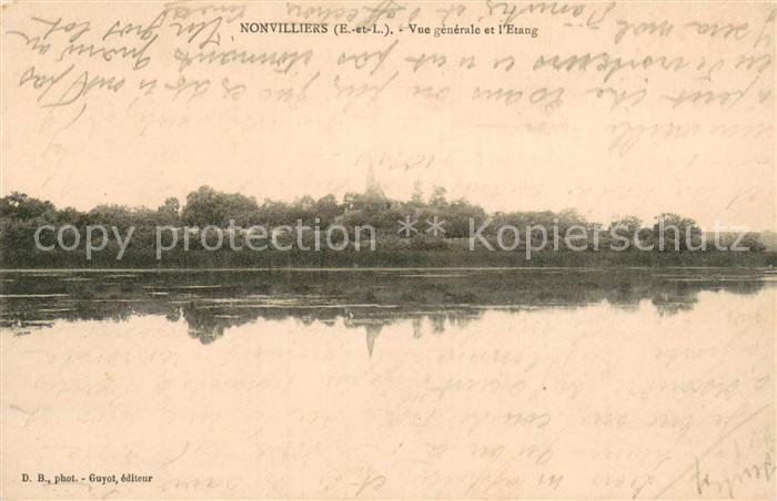 Nonvilliers-Grandhoux Vue Generale de l étang