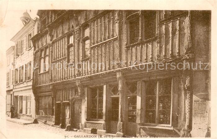Gallardon 28 Maison du XVIe siècle