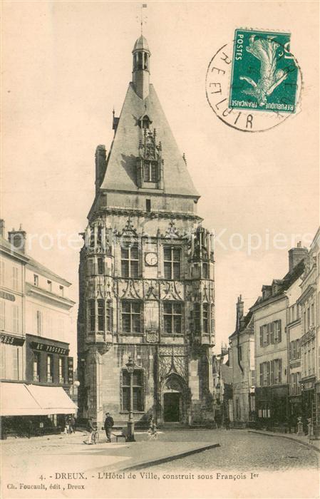 Dreux 28 Hôtel de Ville construit sous Francois Ier