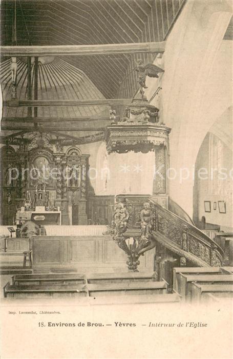 Yevres 28 Eure-et-Loir Intérieur de l Eglise
