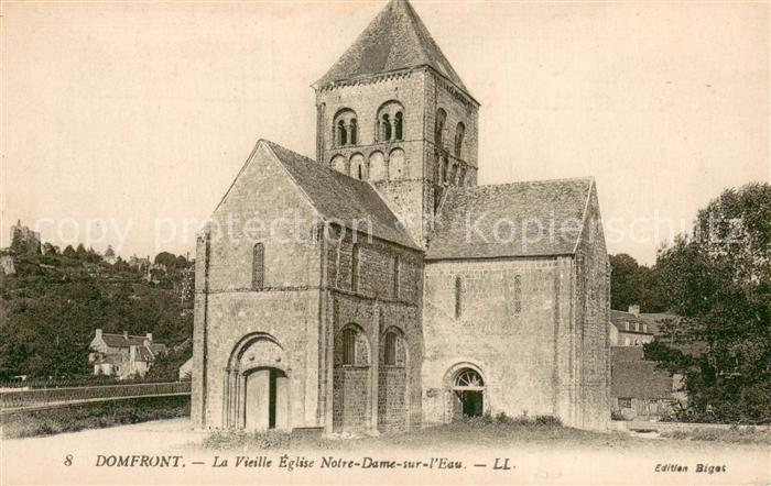 Domfront 61 Orne Vieille Eglise Notre Dame sur l Eau