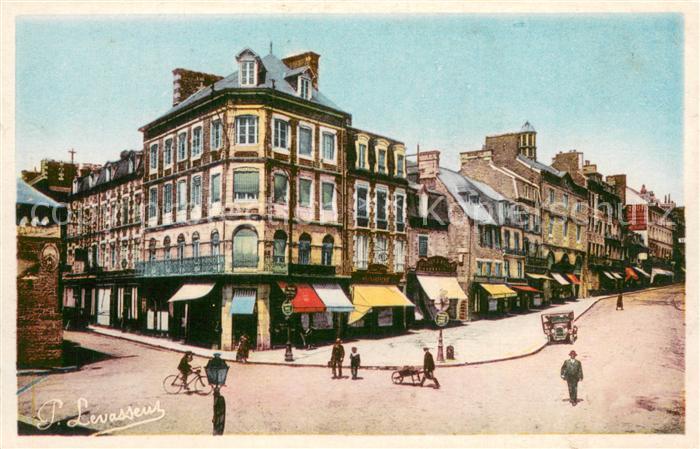 Flers 61 Orne Place Gambetta et Grande Rue