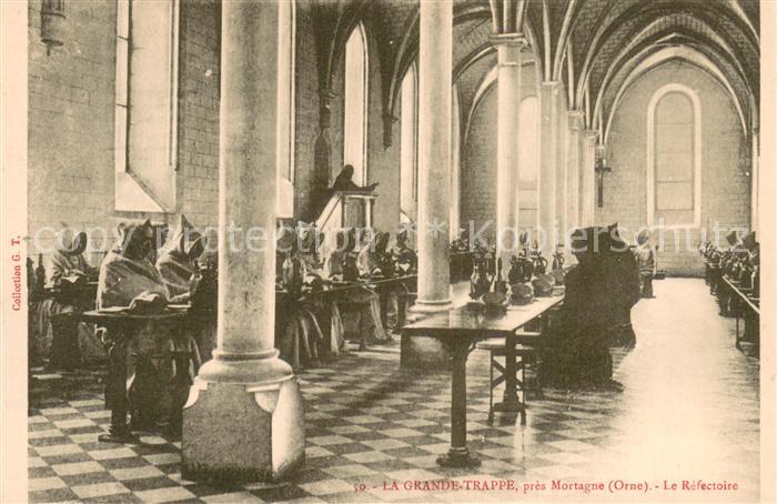 Soligny-la-Trappe Abbaye de la Grande Trappe le Réfectoir