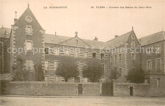Flers 61 Orne Couvent des Soeurs du Coeur Bleu