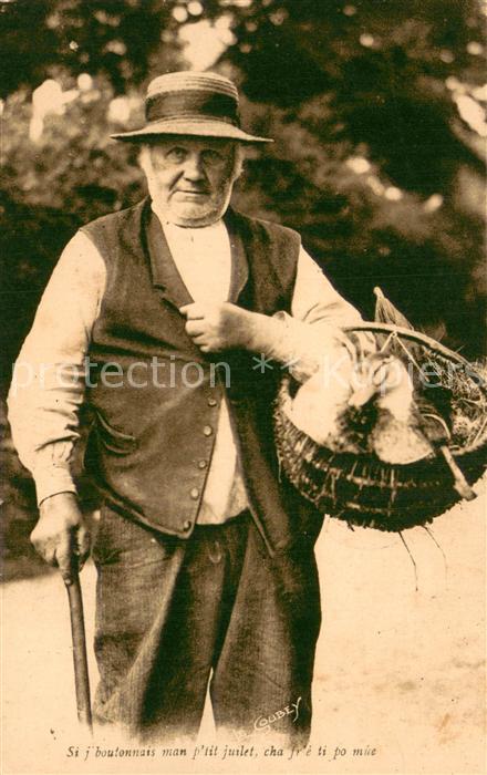 Normandie Region 76 Boutonnais man