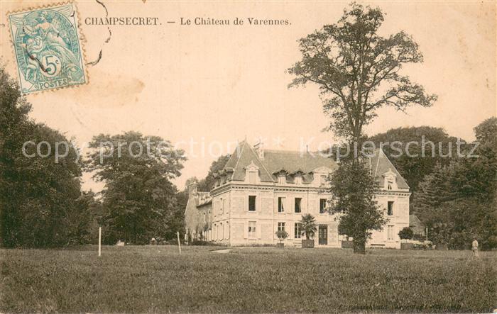 Champsecret 61 Chateau de Varennes