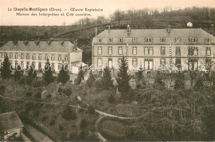 La Chapelle-Montligeon 61 Oeuvre Expiatoire Maison des Interprètes et Cité couvr