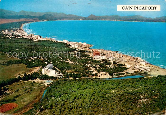 Can Picafort Mallorca ES Kuestenpanorama