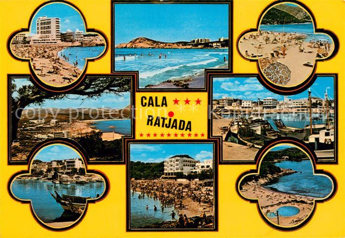 Cala Ratjada Mallorca Strand Hotels Hafen Fischerboote Panorama