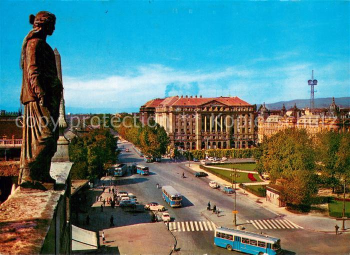 Zagreb Agram Croatia Hotel Esplanade Intercontinental Statue