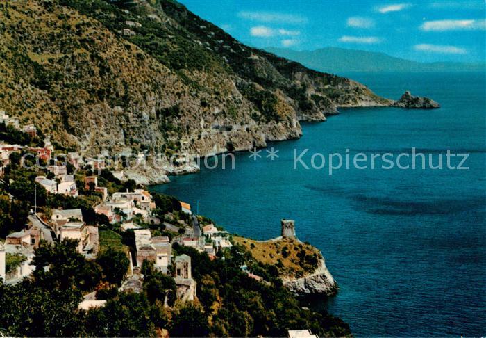 Praiano Scorcio panoramico Kuestenpanorama