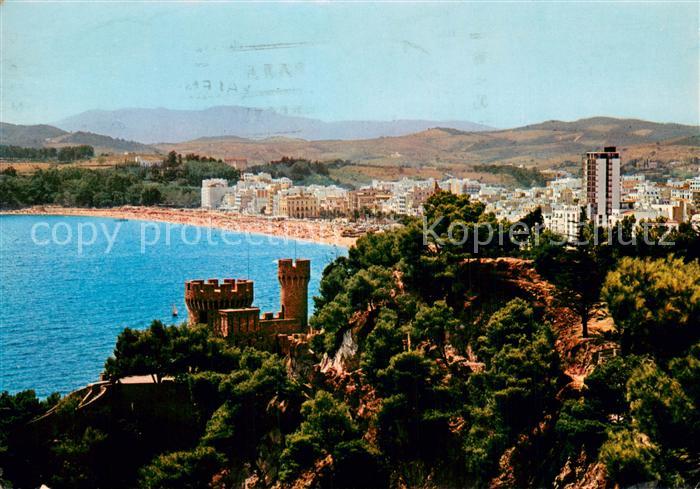 Lloret de Mar Panorama Kuestenort