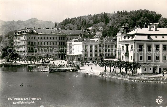 Gmunden Traunsee Schiffslandeplatz