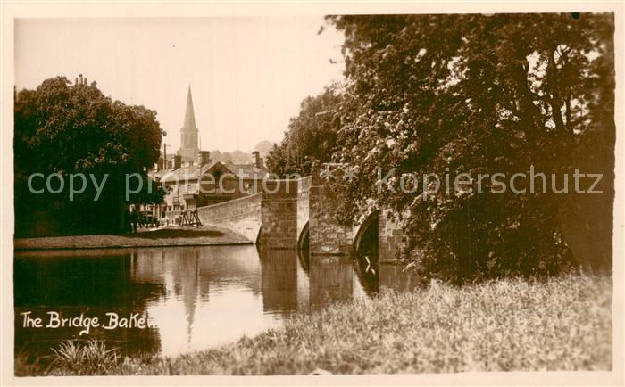 Bakewell Derbyshire Dales UK The Bridge