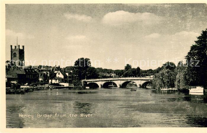 Henley  UK Henley-on-Thames Henley Bridge from the River