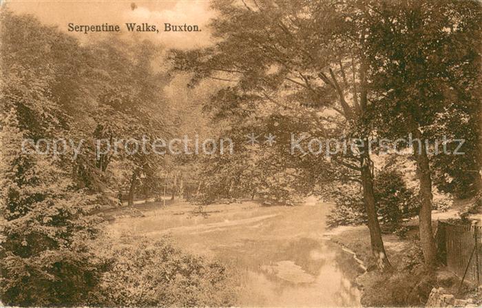 Buxton  UK Derbyshire Serpentine Walks