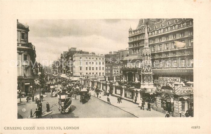 London  UK Charing Cross and Strand