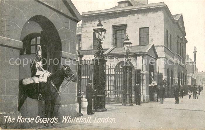 London  UK The Horse Guards Whitehall