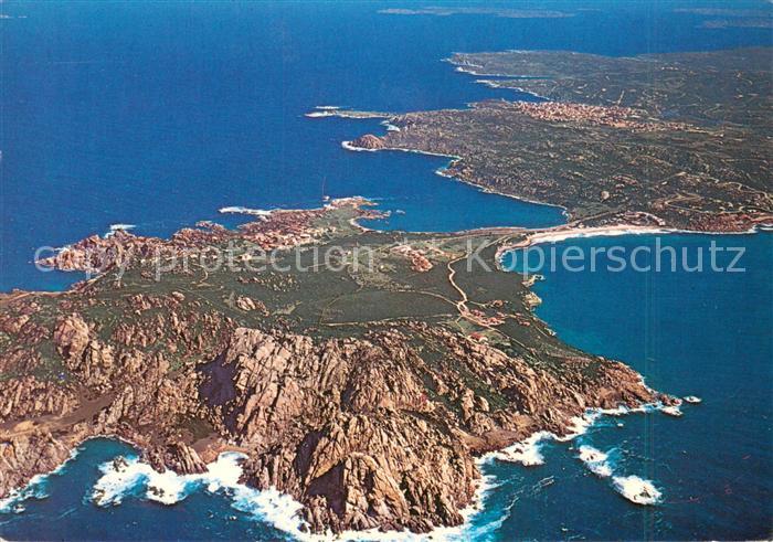 Capo Testa Gallura Sardinien Italien Fliegeraufnahme Panorama