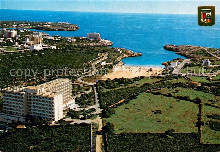Porto Colom Fliegeraufnahme Kleine Bucht Marsal
