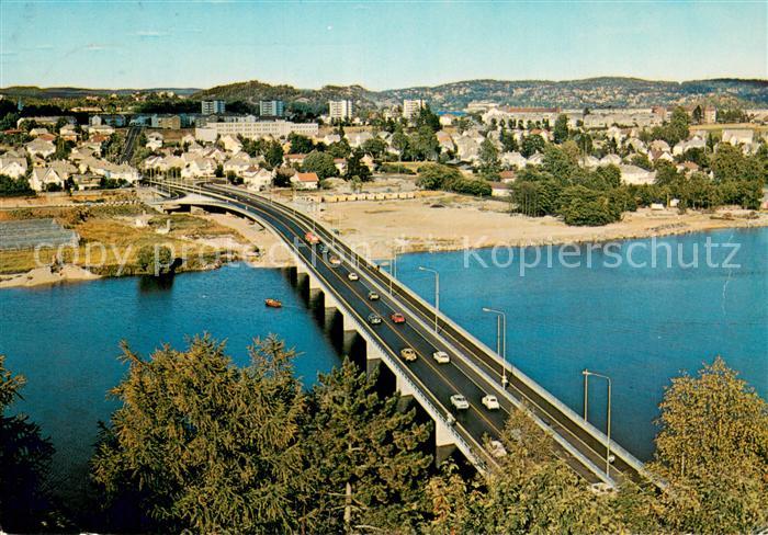 Kristiansand Norge Stadt u. Oddernes Bruecke