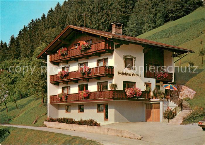 Ramsau Zillertal Gaestehaus Luxner Aussenansicht