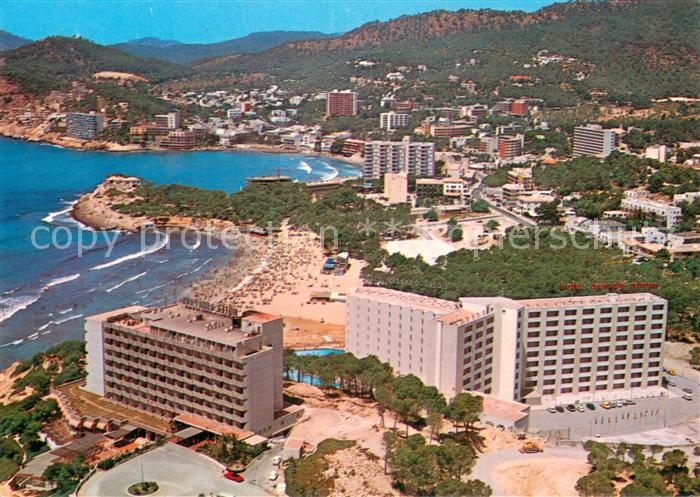 Paguera Mallorca Islas Baleares ES Fliegeraufnahme Panorama