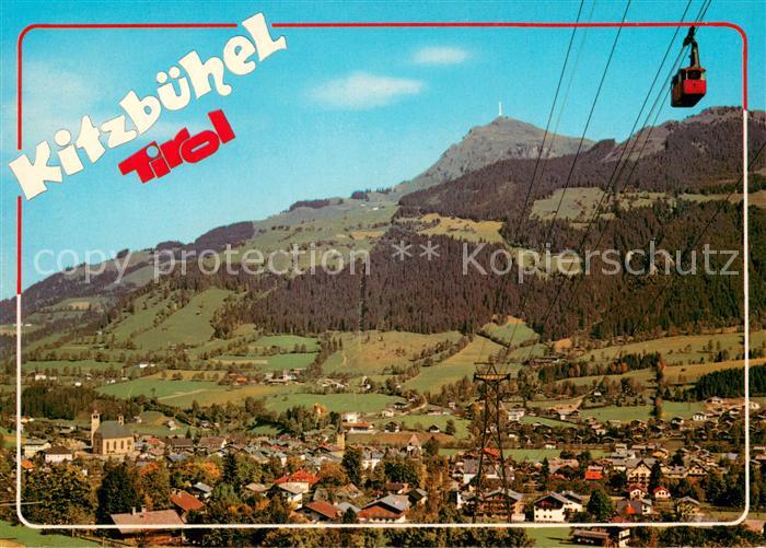 Kitzbuehel Tirol Hahnenkammbahn geg. Kuetzbueheler Horn